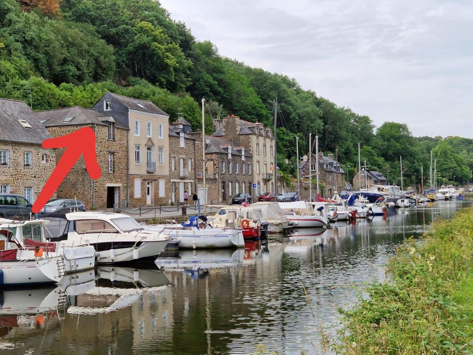 Apartament Balade Sur Le Port Dinan Zewnętrze zdjęcie